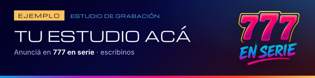 Ejemplo · Estudio de grabación
